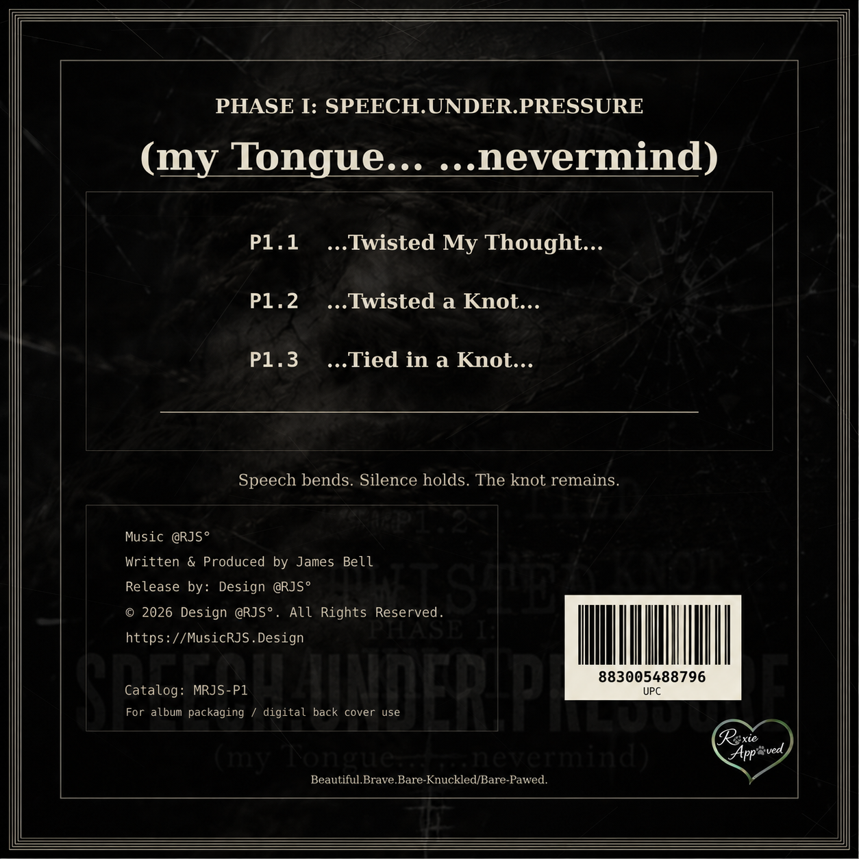 (my Tongue... ...nevermind) — Back Cover
