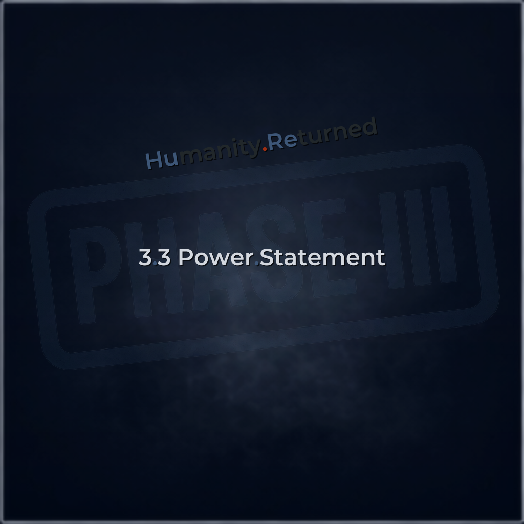 Track 3.3 — ...power-statement... — Track Art