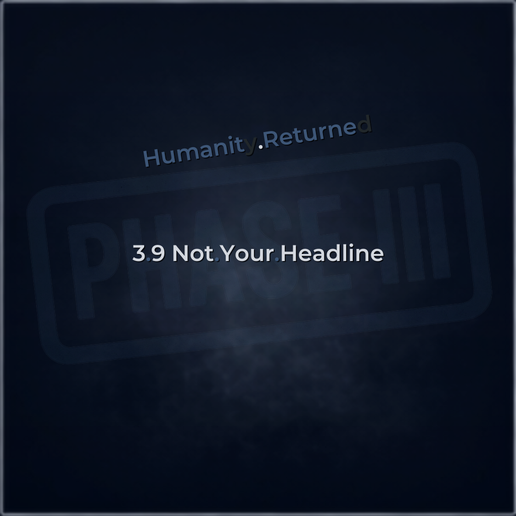 Track 3.9 — Not.Your.Headline — Track Art
